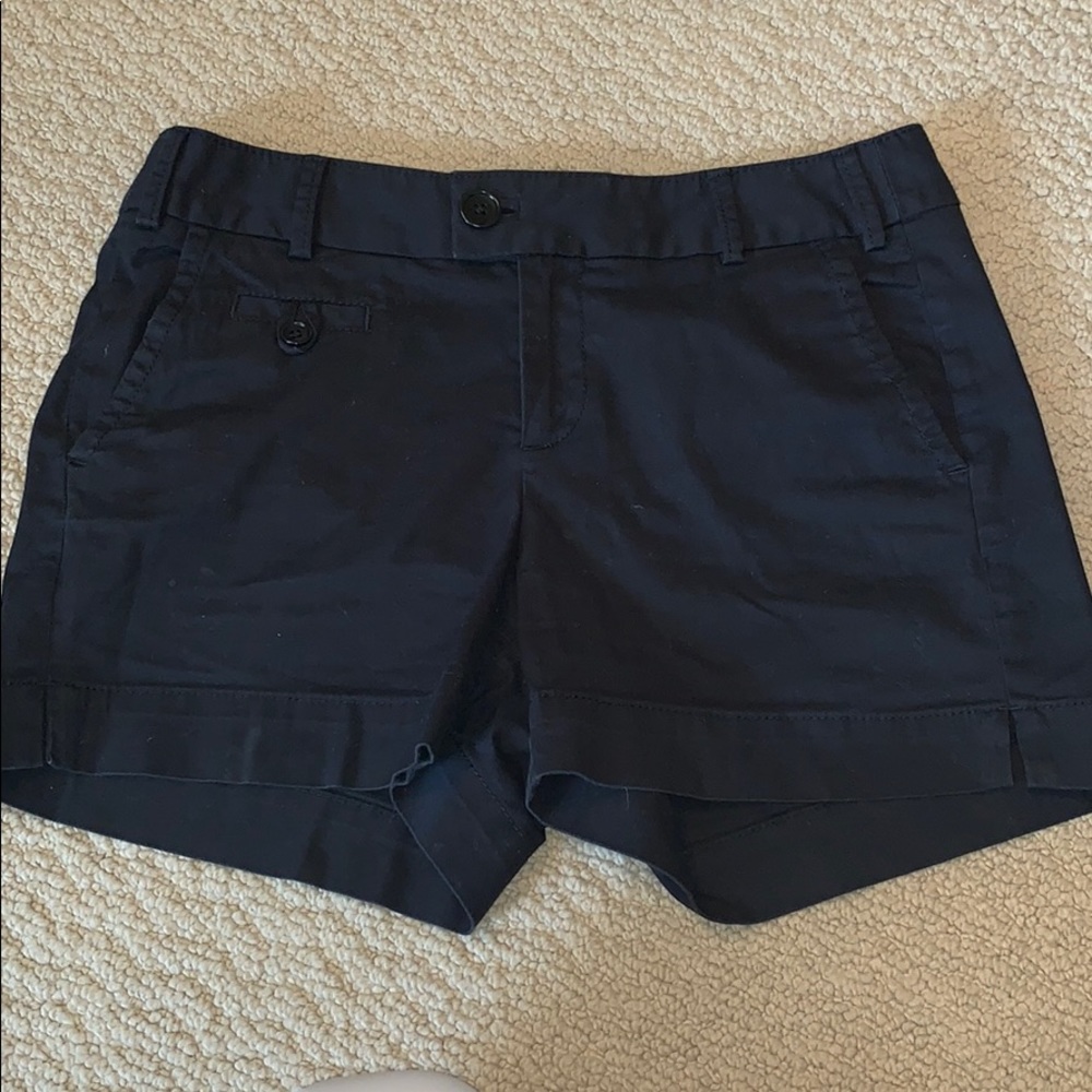 Black banana republic shorts
